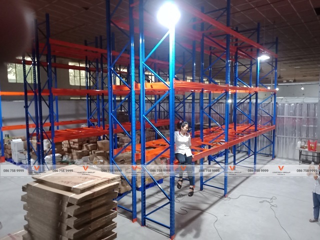 Kệ kho hàng tại KCN Đồng Phú huyện Đồng Phú tỉnh Bình Phước 2