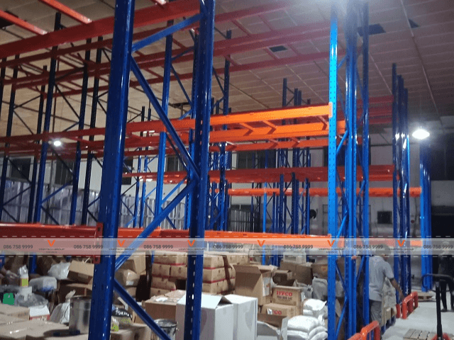 Kệ kho hàng tại KCN Đồng Phú huyện Đồng Phú tỉnh Bình Phước 4