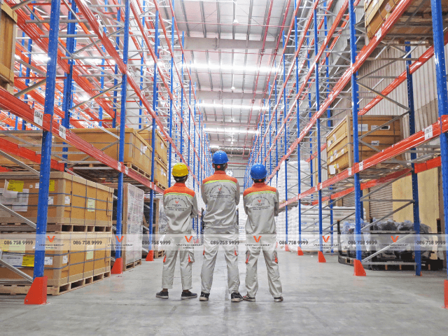 Lắp đặt kệ Selective tại KCN Tân Trường Hải Dương