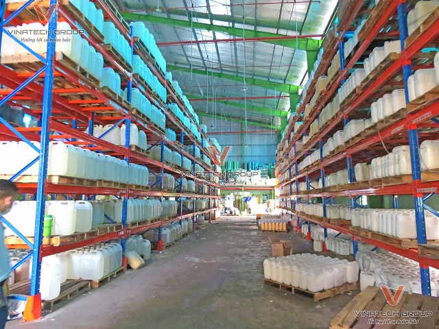 Kệ kho hàng tại KCN Thái Hòa huyện Đức Hoà 3