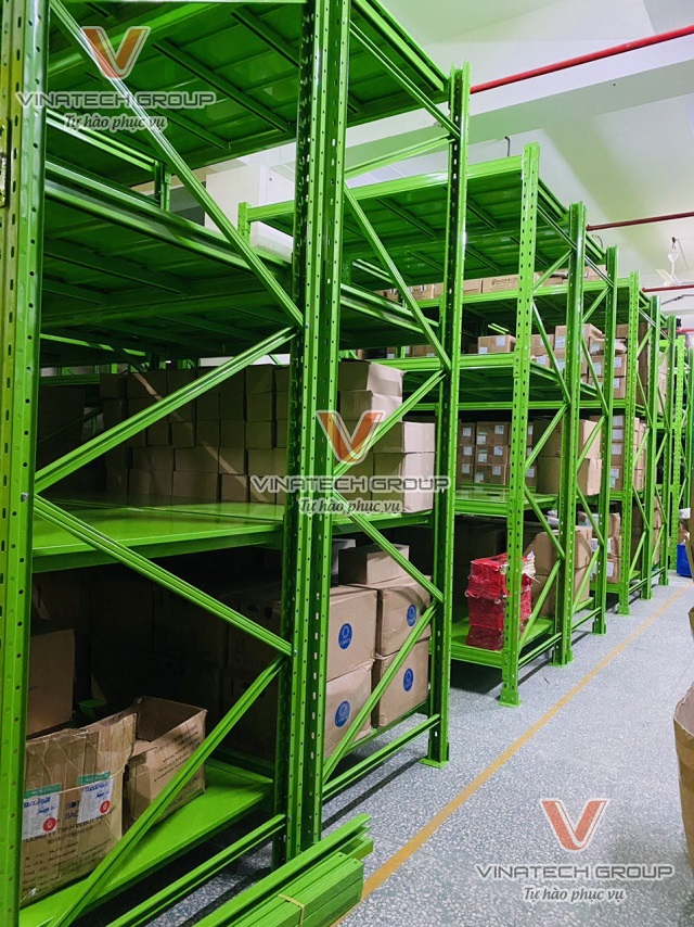 Kệ kho hàng tại KCN Trần Quốc Toản TP Cao Lãnh tỉnh Đồng Tháp 2