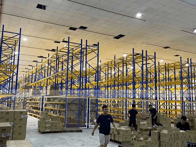 kệ kho hàng tại KCN Vĩnh Lộc quận Bình Tân TPHCM 1