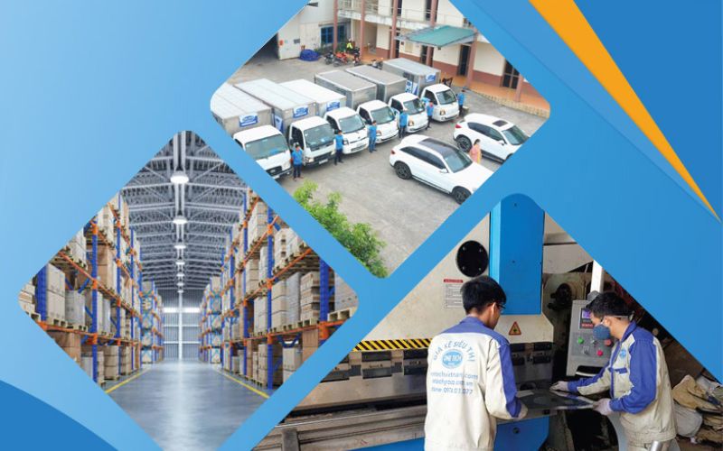 kệ kho hàng uy tín tại Việt Nam