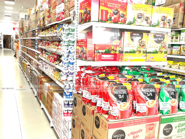 Thiết kế siêu thị mini 200m2