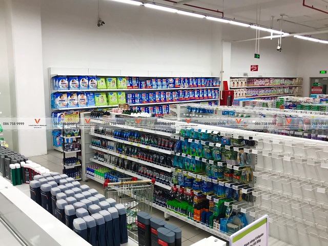 dự án setup cho siêu thị GO!