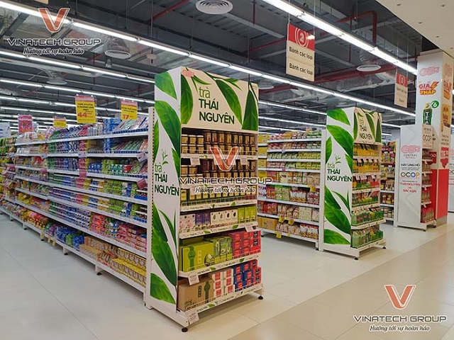 Thiết bị siêu thị: Báo giá trang thiết bị khi setup siêu thị