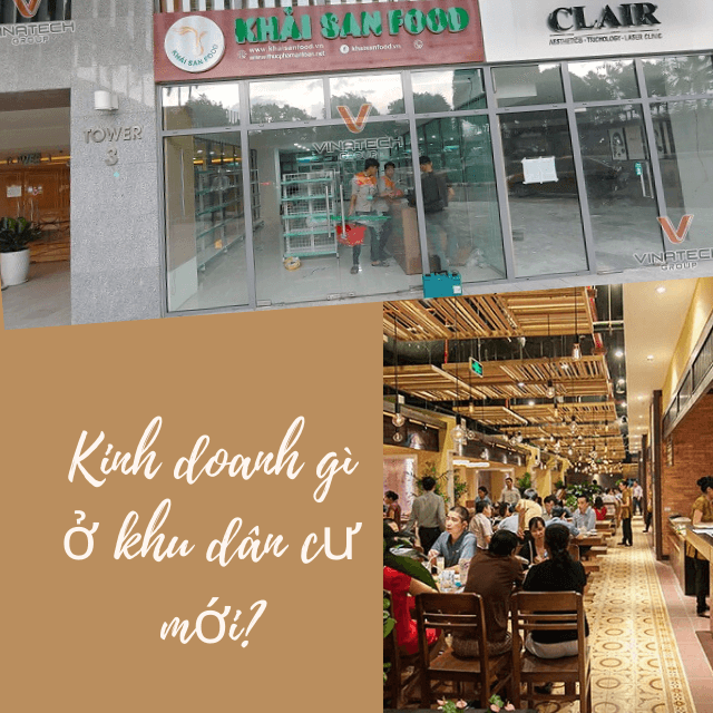 Kinh doanh gì ở chung cư? Có nên bán Online tại khu dân cư?