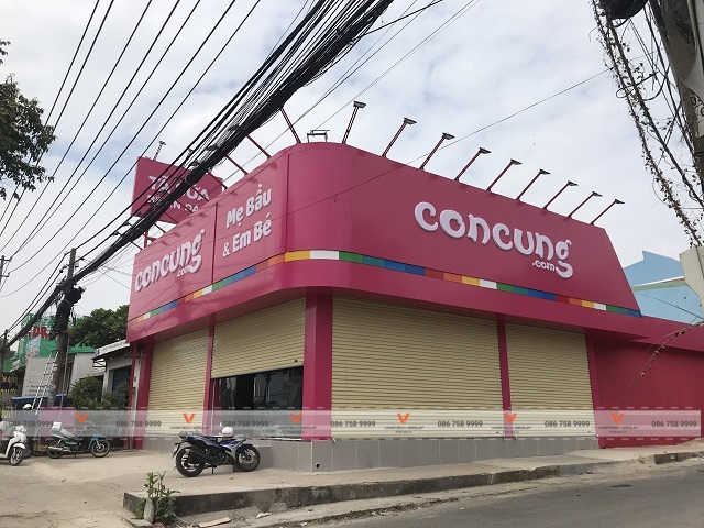 Thiết kế cửa hàng đồ chơi trẻ em
