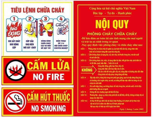 Tham khảo các mẫu nội quy kho hàng, quy định trong kho