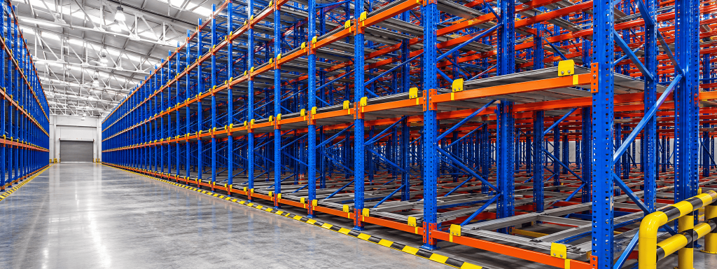 Kệ Push Back