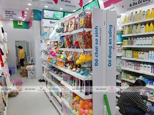 Thiết kế cửa hàng đồ chơi trẻ em