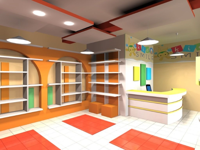 Thiết kế cửa hàng đồ chơi trẻ em