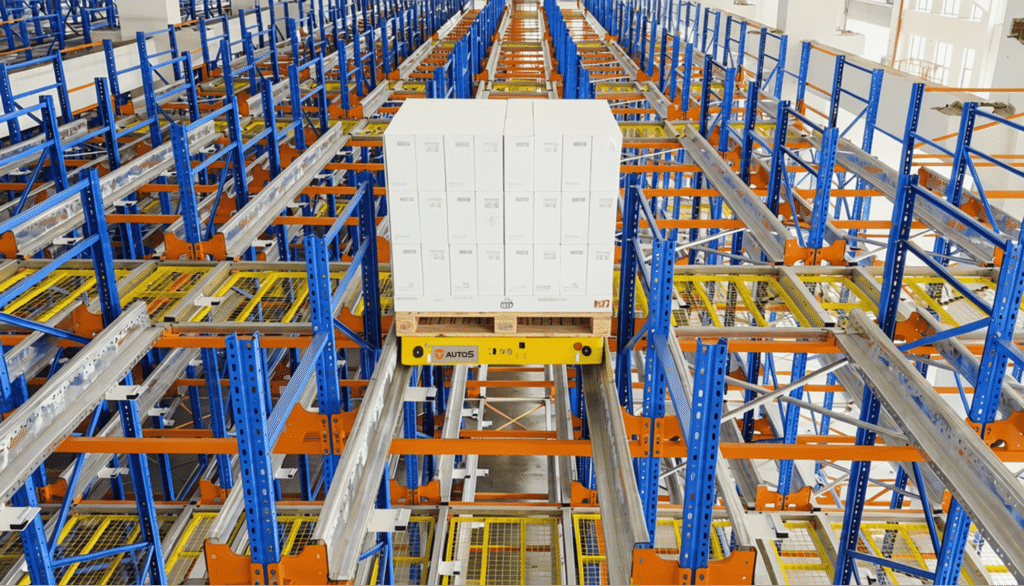 Giải pháp kho tự động cho kho logistics
