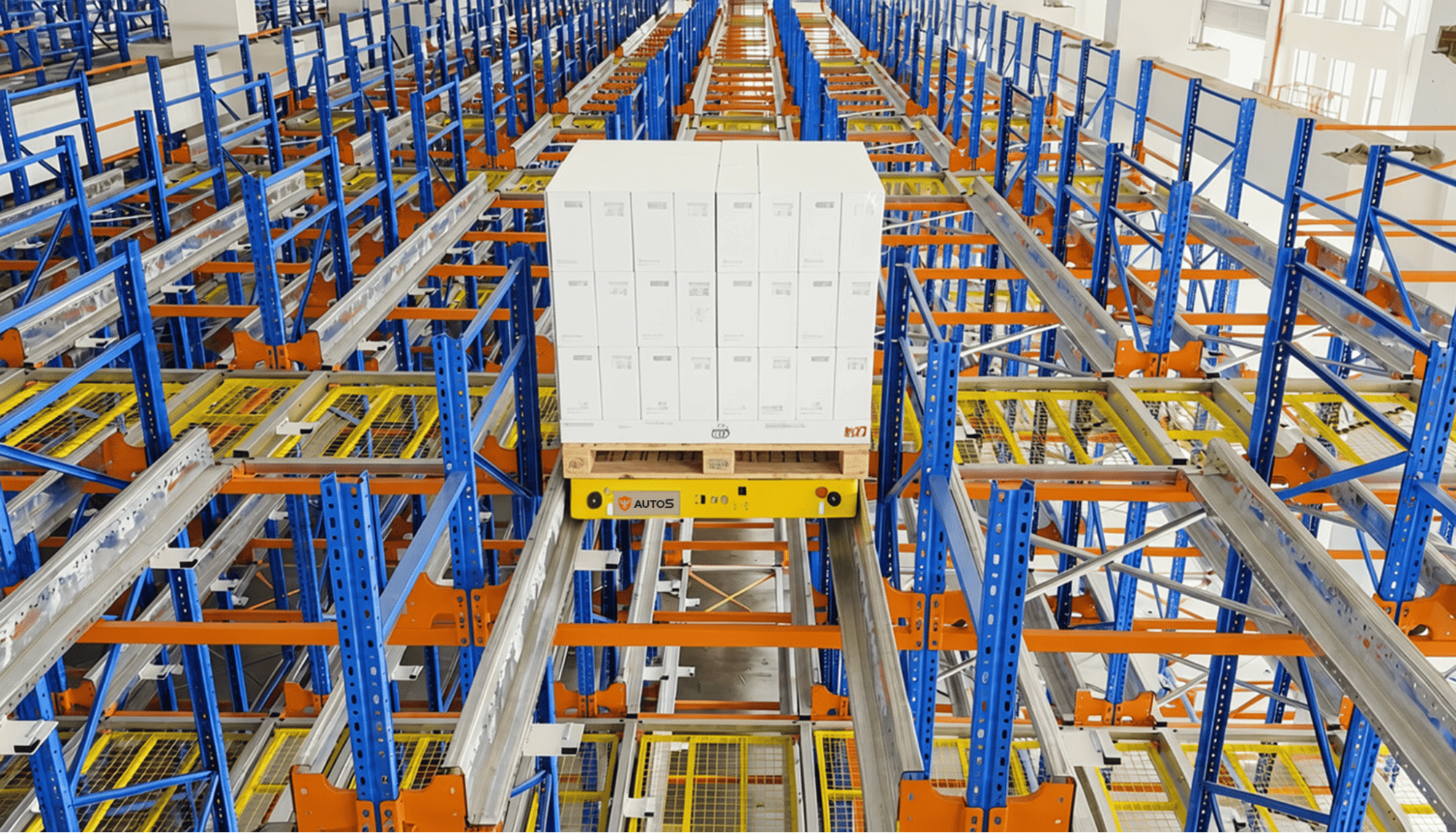 Giải pháp kho tự động cho kho logistics