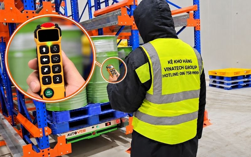 Một số dự án kho tự động do Vinatech Group triển khai