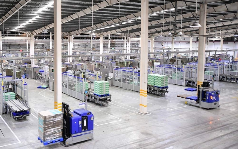 Kho tự động Vinamilk