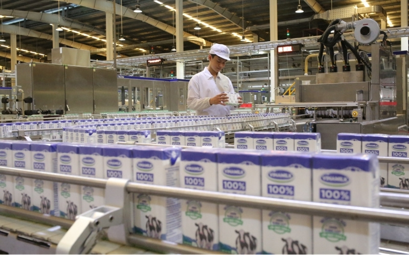 Kho tự động Vinamilk