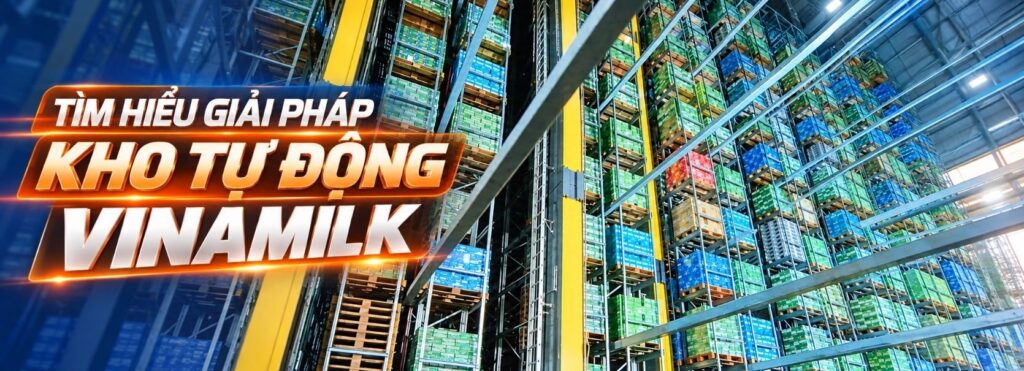 Vì sao Vinamilk lựa chọn đầu tư hệ thống kho tự động ASRS?