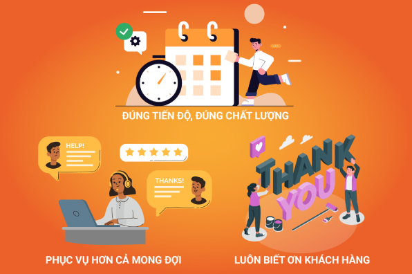 Tận tâm với khách hàng