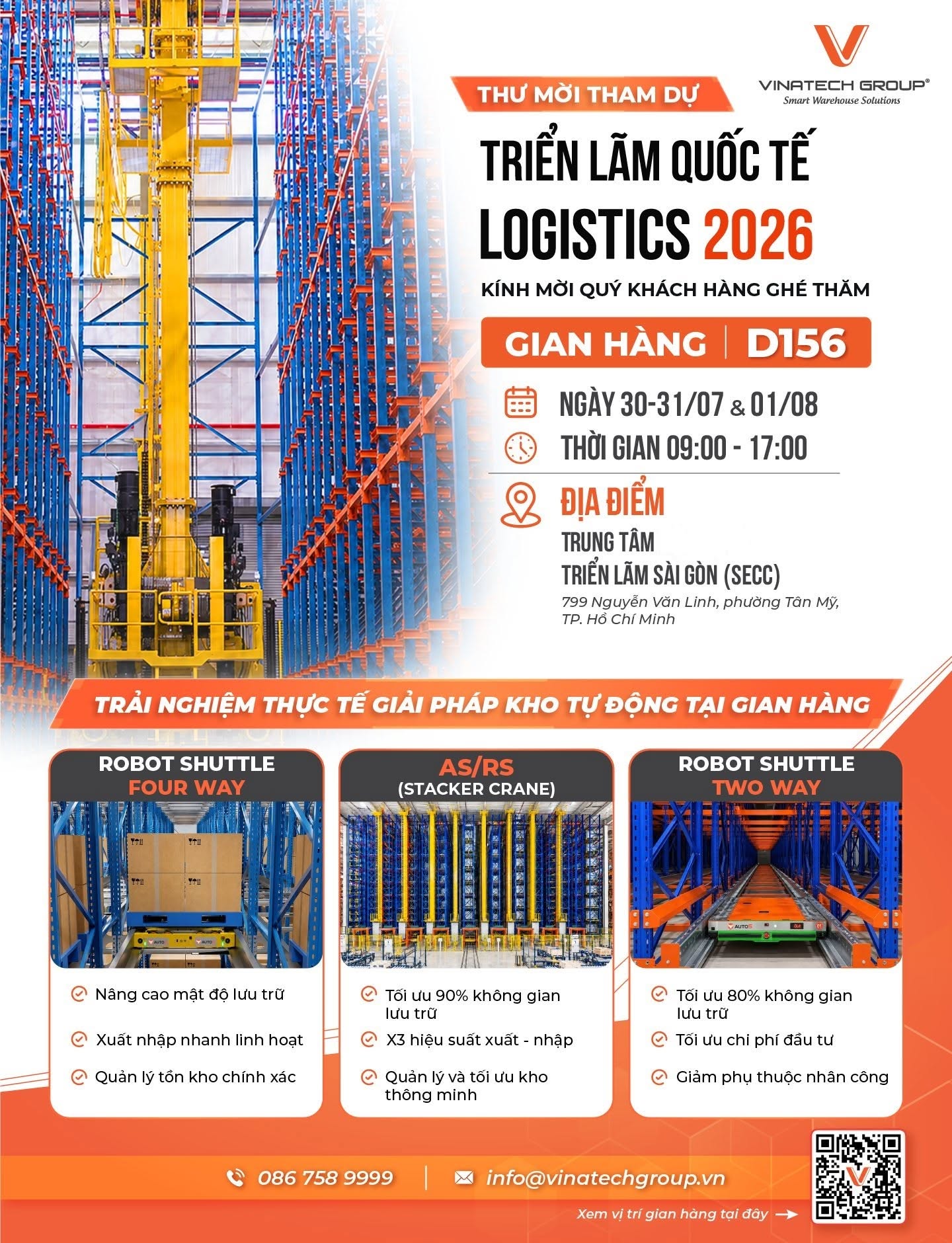 Thư mời tham dự triển lãm VILOG