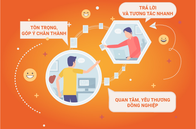 Tận tình với đồng nghiệp
