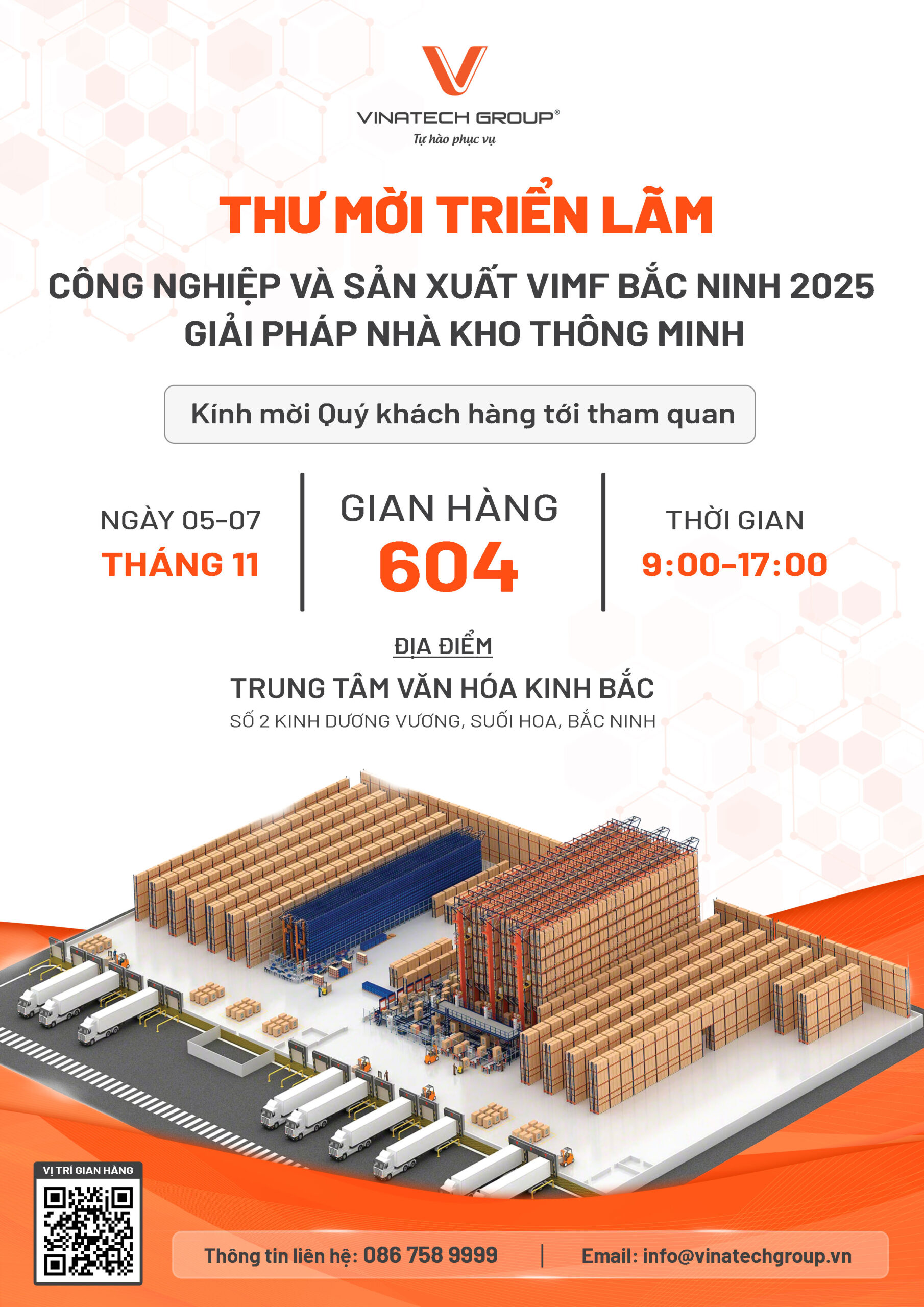 Thư mời Triển lãm VIMF Bắc Ninh