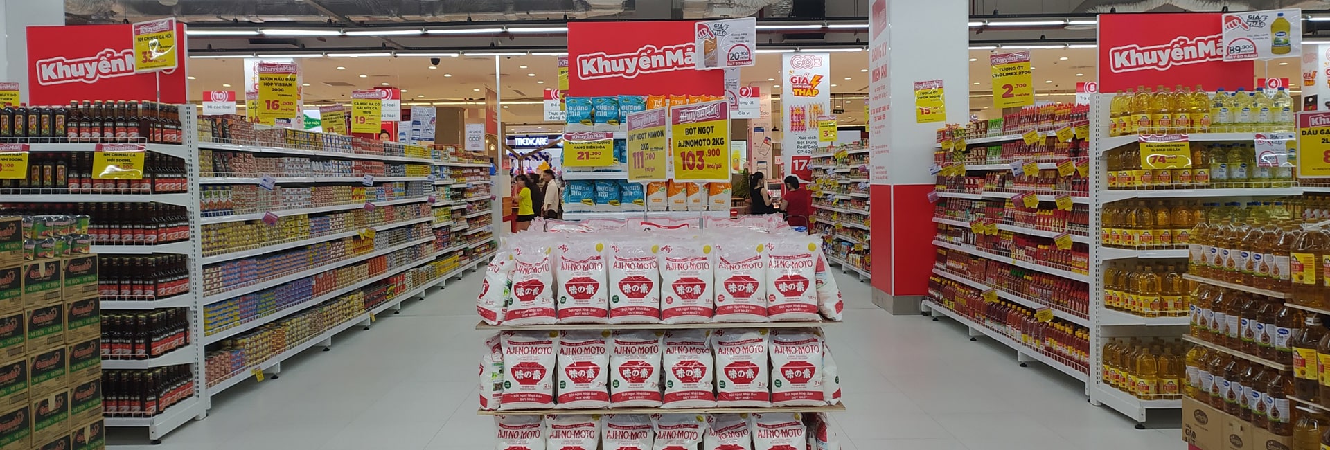 Kệ siêu thị đơn - Lưng tôn lỗ 5 tầng D90 x C180