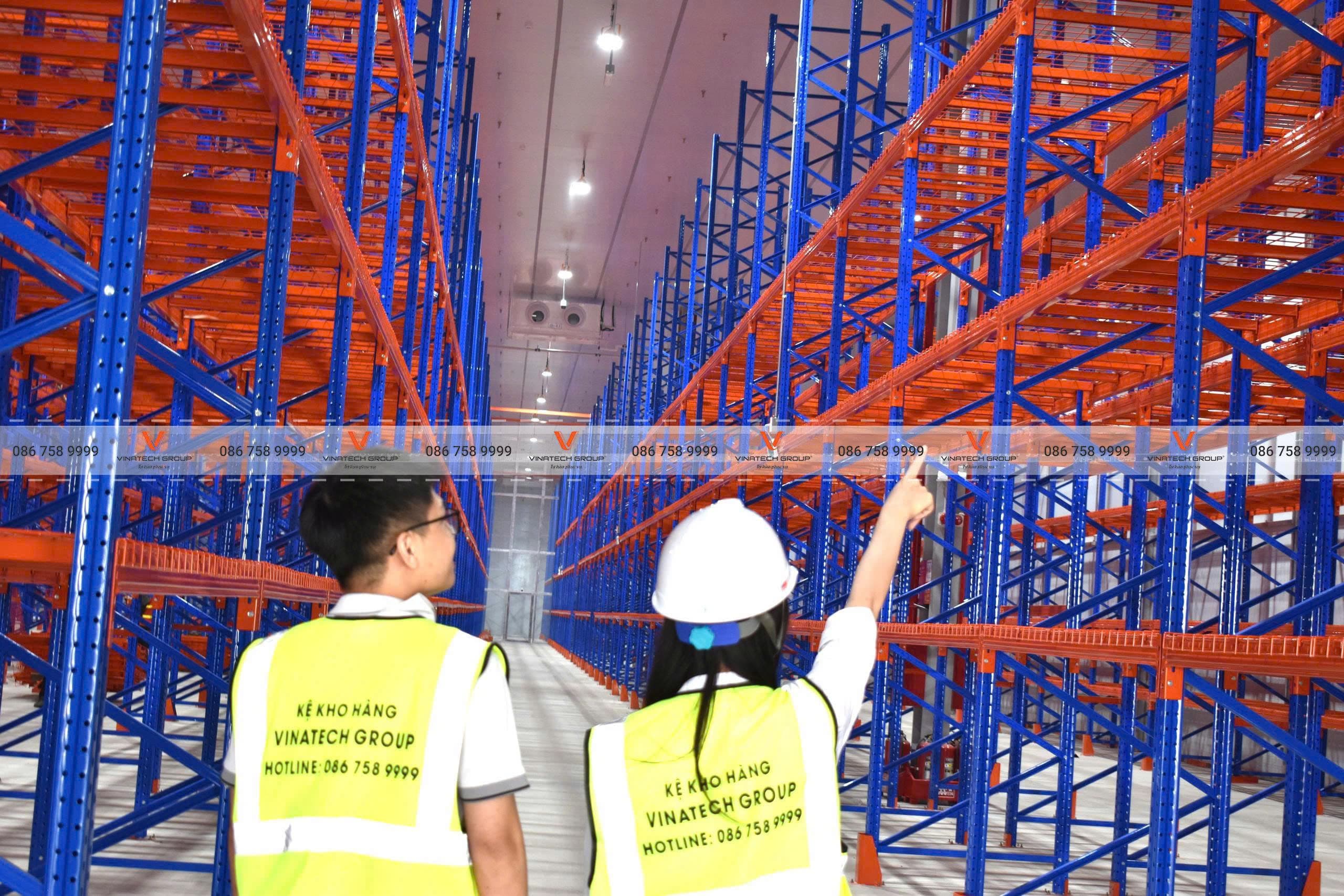 Dự án kệ Selective cho kho Logistics Bắc Giang