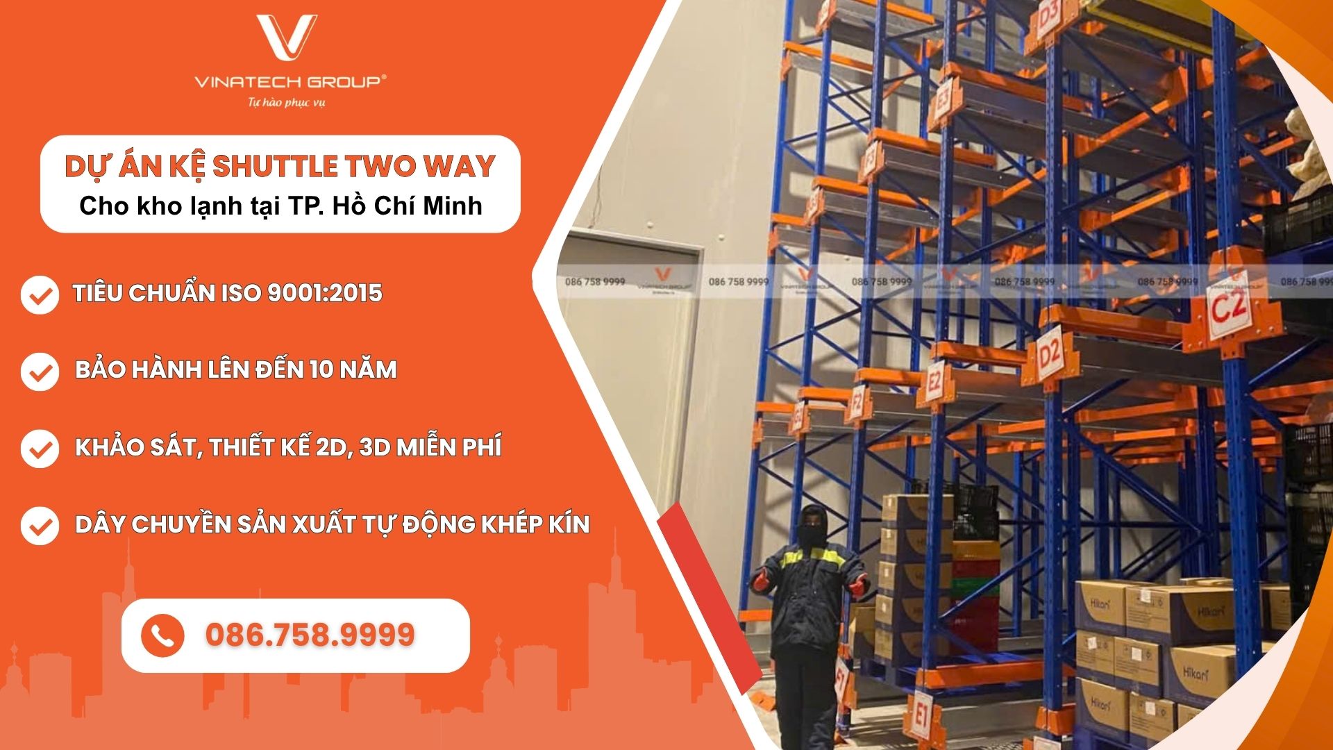 Dự án kệ Shuttle Two Way