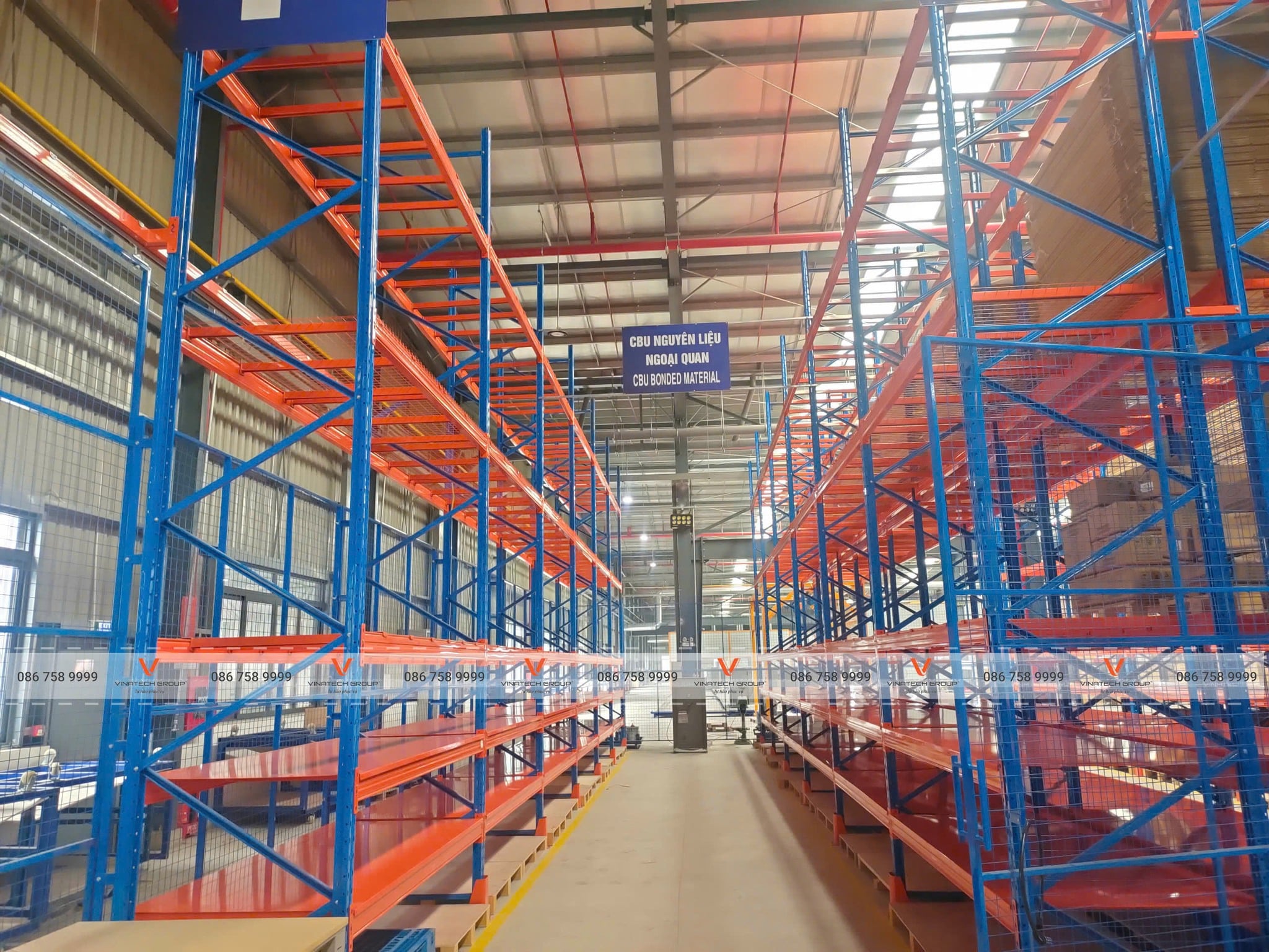 Dự án lắp đặt kệ kho tại nhơn trạch
