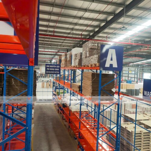 Dự án lắp đặt kệ kho tại nhơn trạch