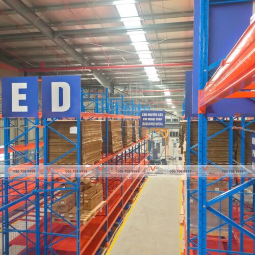 Dự án lắp đặt kệ kho tại nhơn trạch