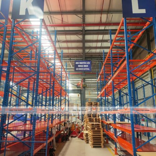 Dự án lắp đặt kệ kho tại nhơn trạch