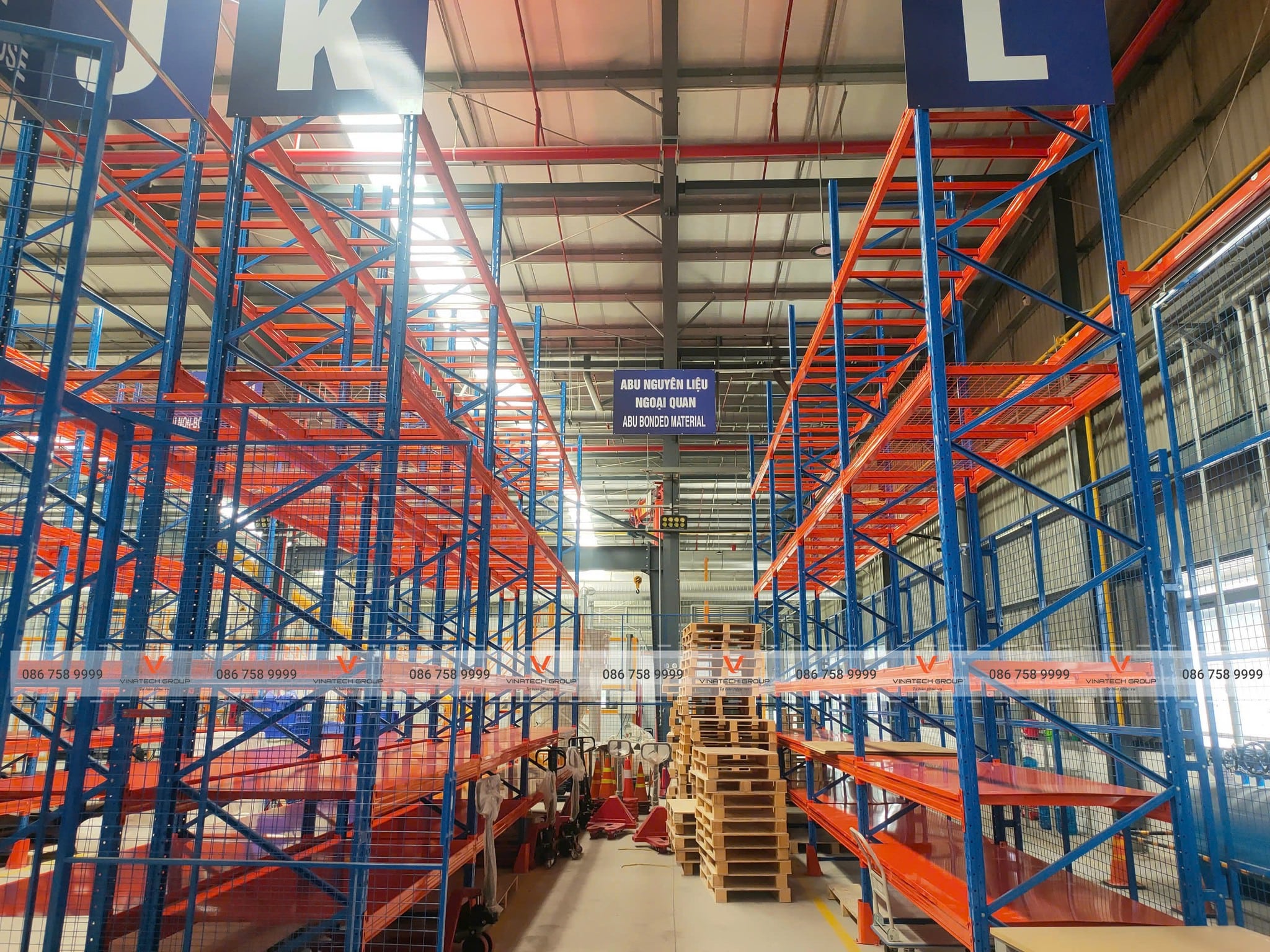 Dự án lắp đặt kệ kho tại nhơn trạch