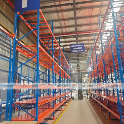 Dự án lắp đặt kệ kho tại nhơn trạch