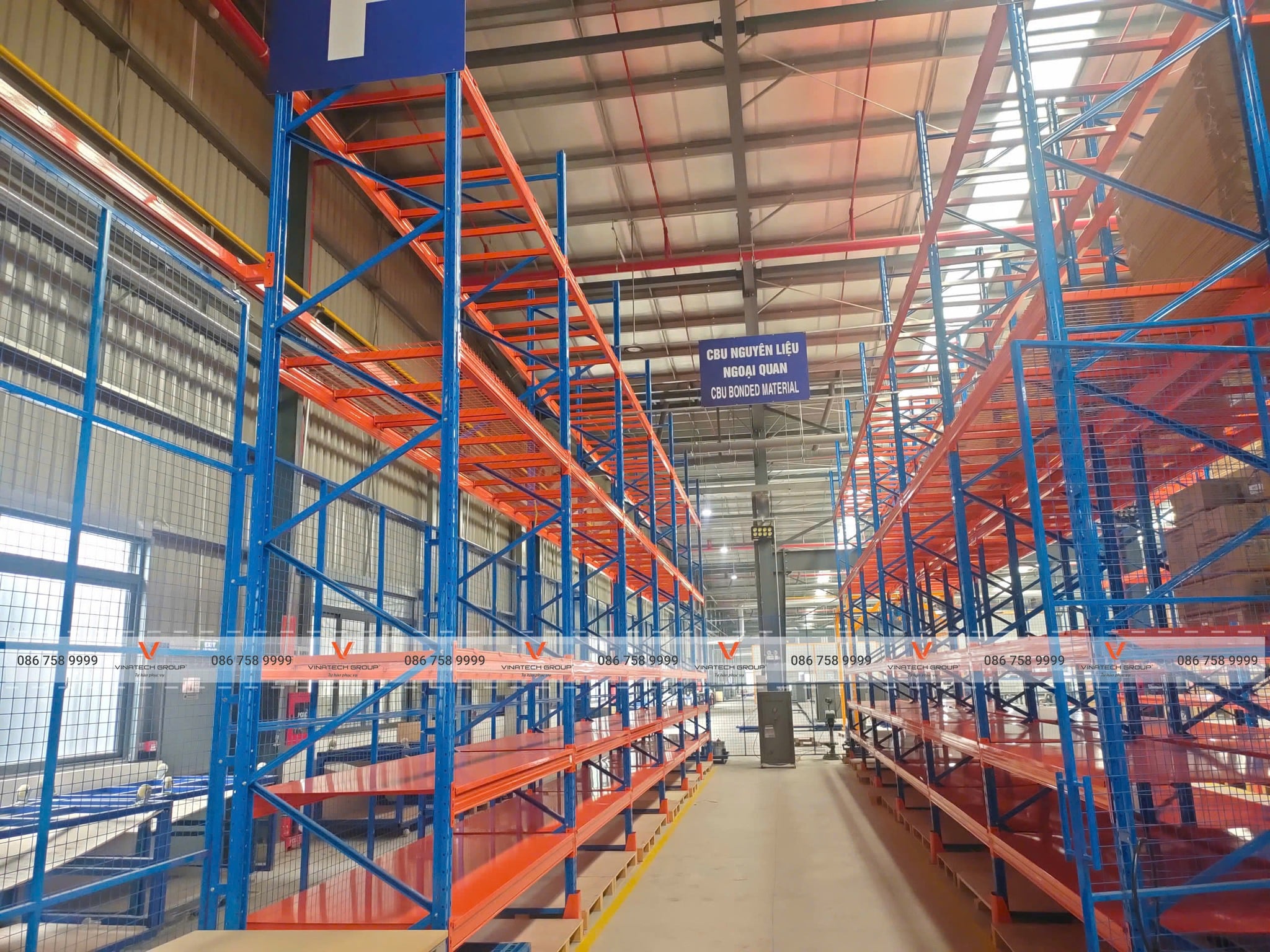 Dự án lắp đặt kệ kho tại nhơn trạch