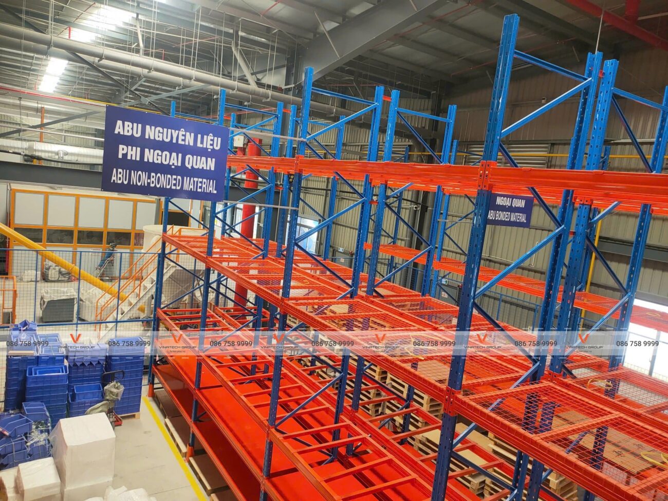 Dự án lắp đặt kệ kho tại nhơn trạch