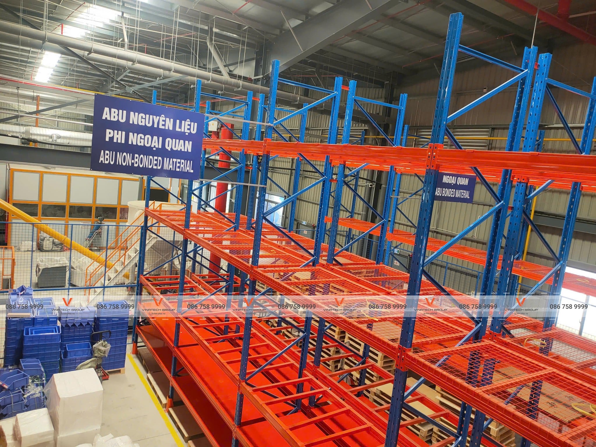 Dự án lắp đặt kệ kho tại nhơn trạch