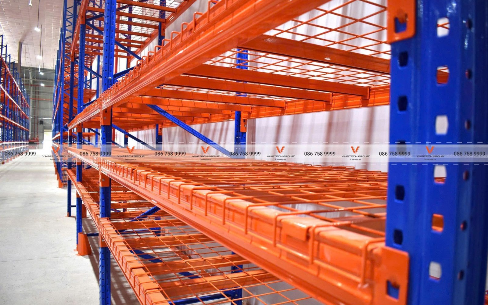 Hoàn thiện dự án kệ Selective cho kho Logistics Bắc Giang