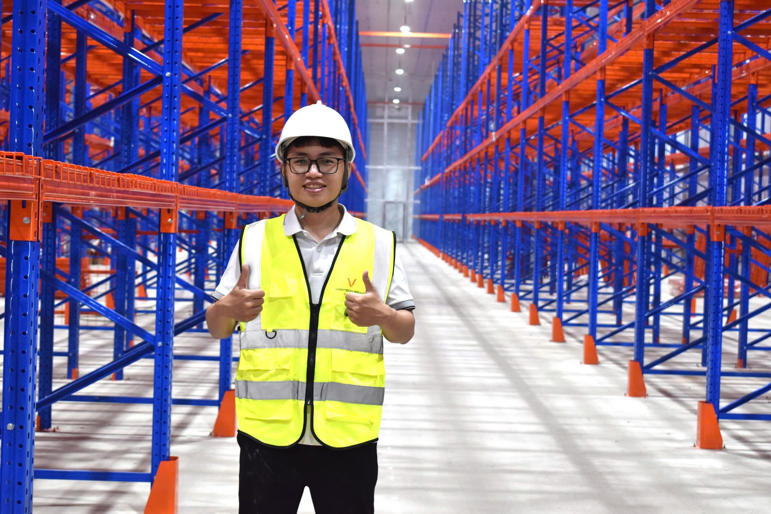 Dự án kệ Selective cho kho Logistics Bắc Giang