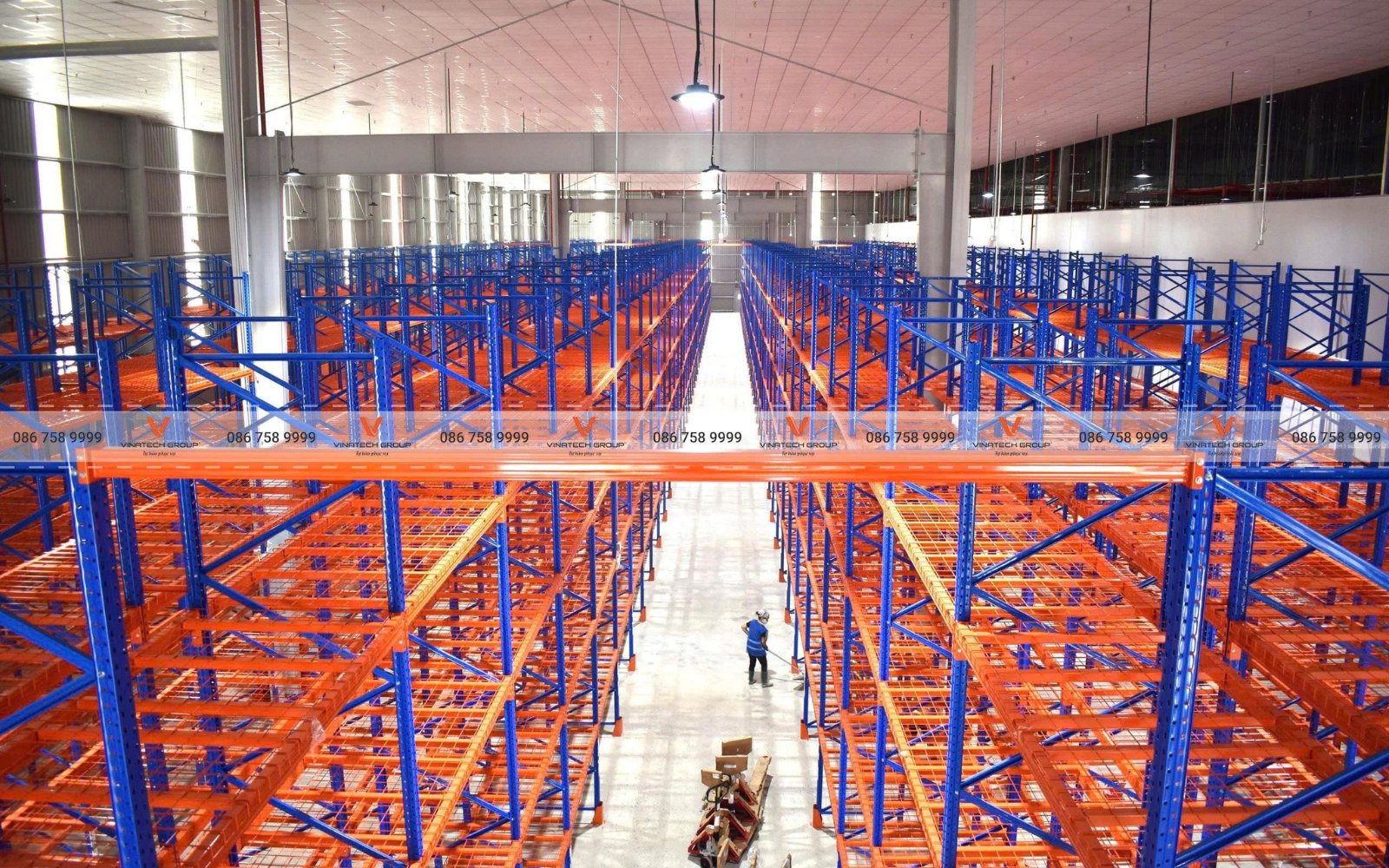 Hoàn thiện dự án kệ Selective cho kho Logistics Bắc Giang