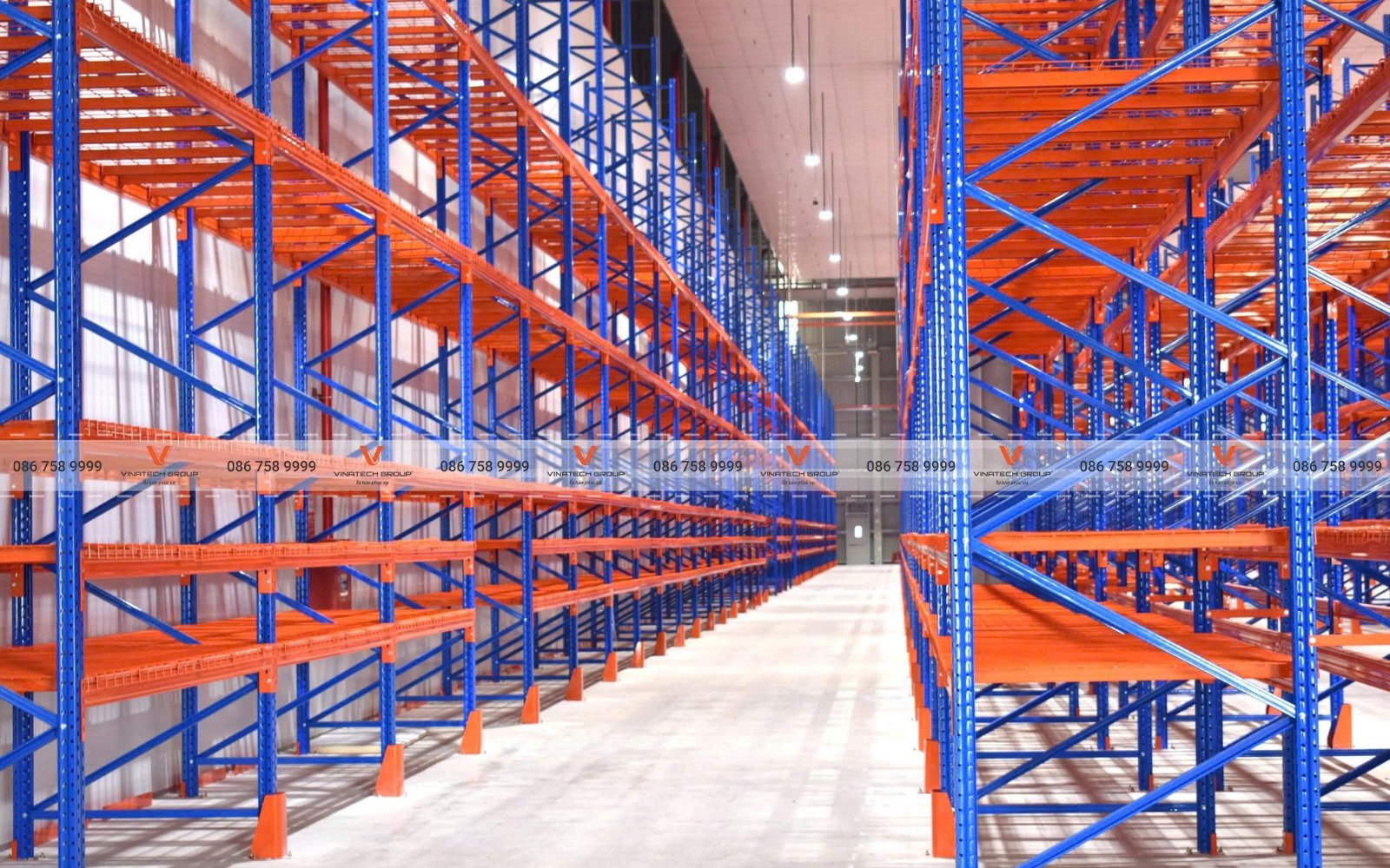 Hoàn thiện dự án kệ Selective cho kho Logistics Bắc Giang