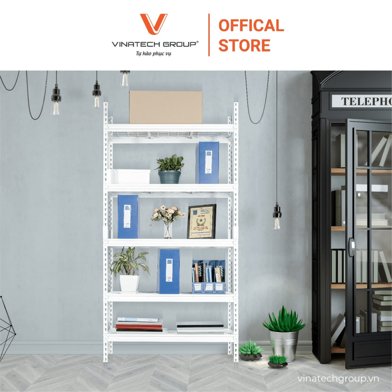 Food warehouse racking