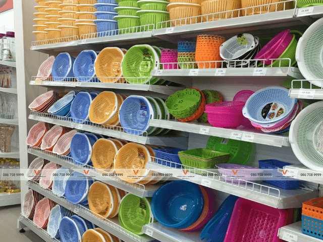 Mở cửa hàng kinh doanh đồ nhựa gia dụng thu lời ổn định