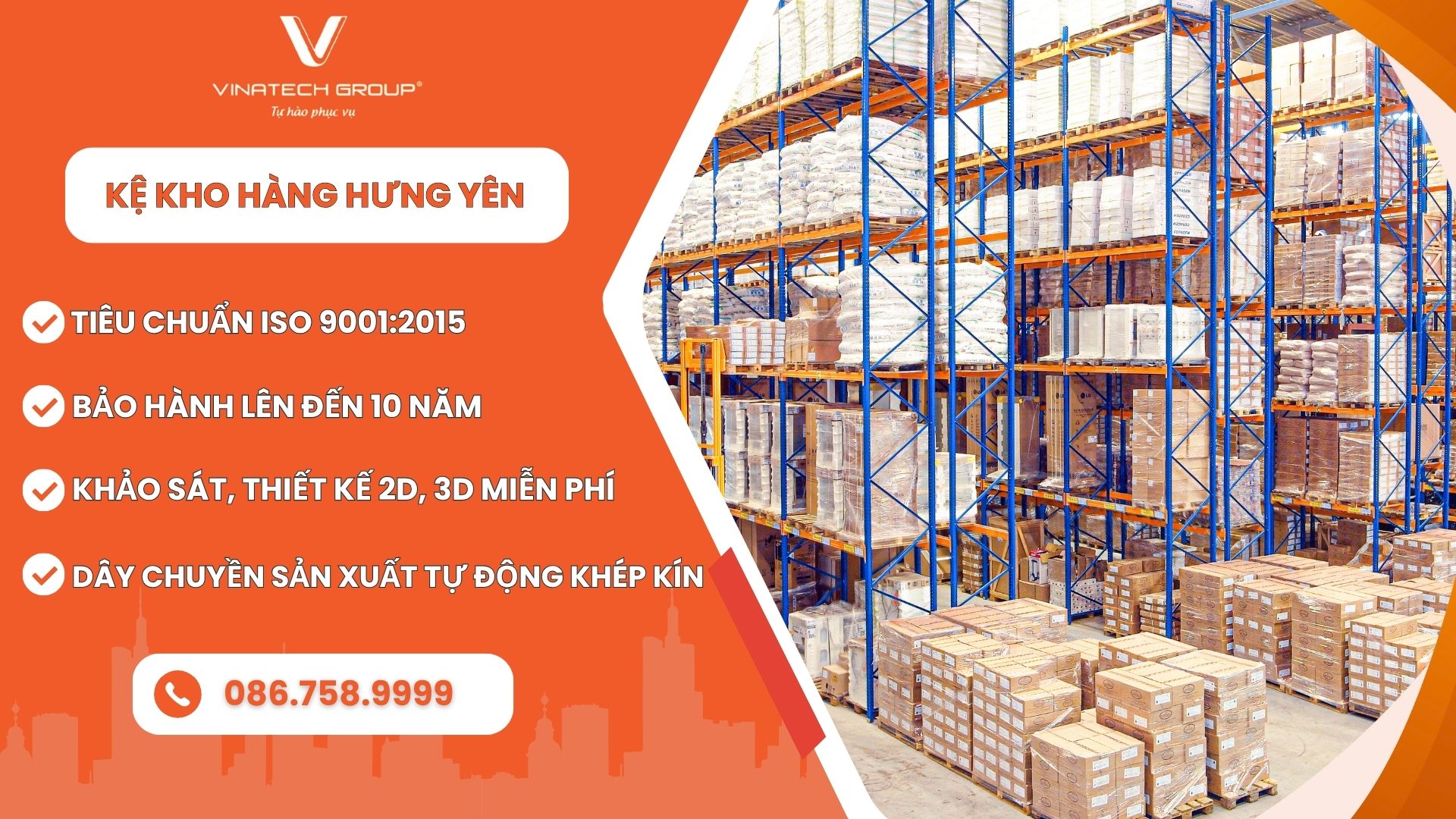 kệ kho hàng tại Hưng Yên