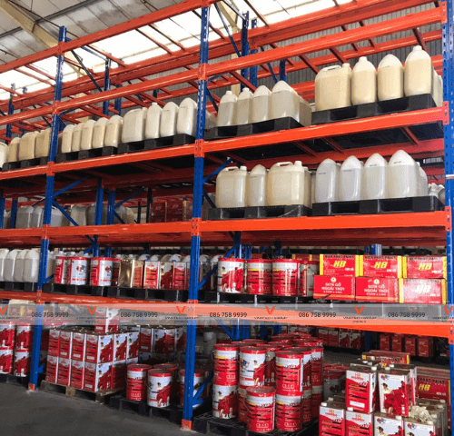 kệ kho hóa chất
