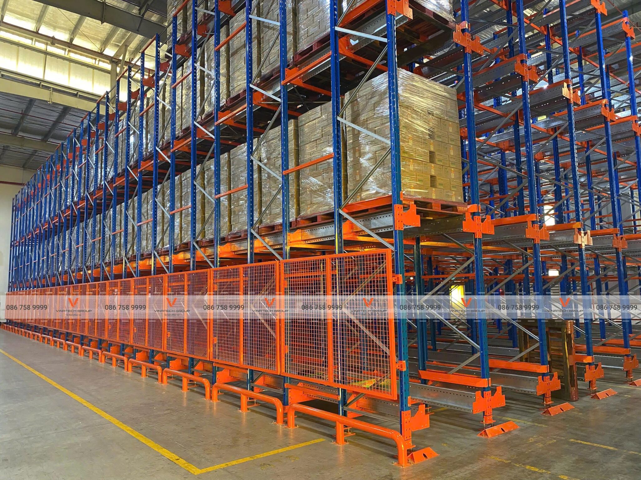 Dự án kệ kho lạnh