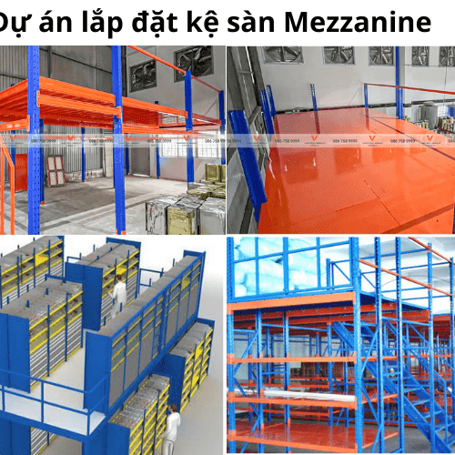 Kệ sàn Mezzanine