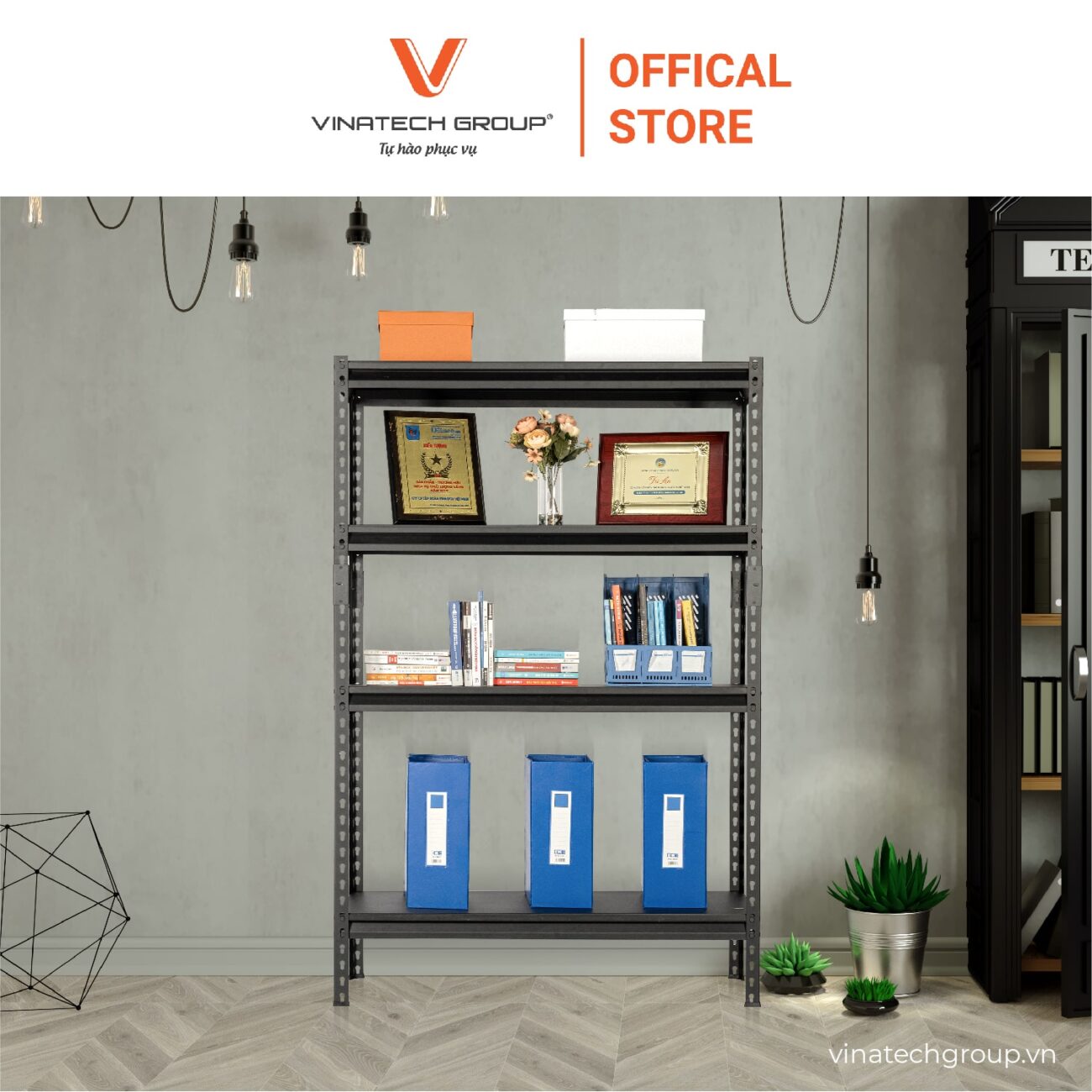 kệ sắt v lỗ