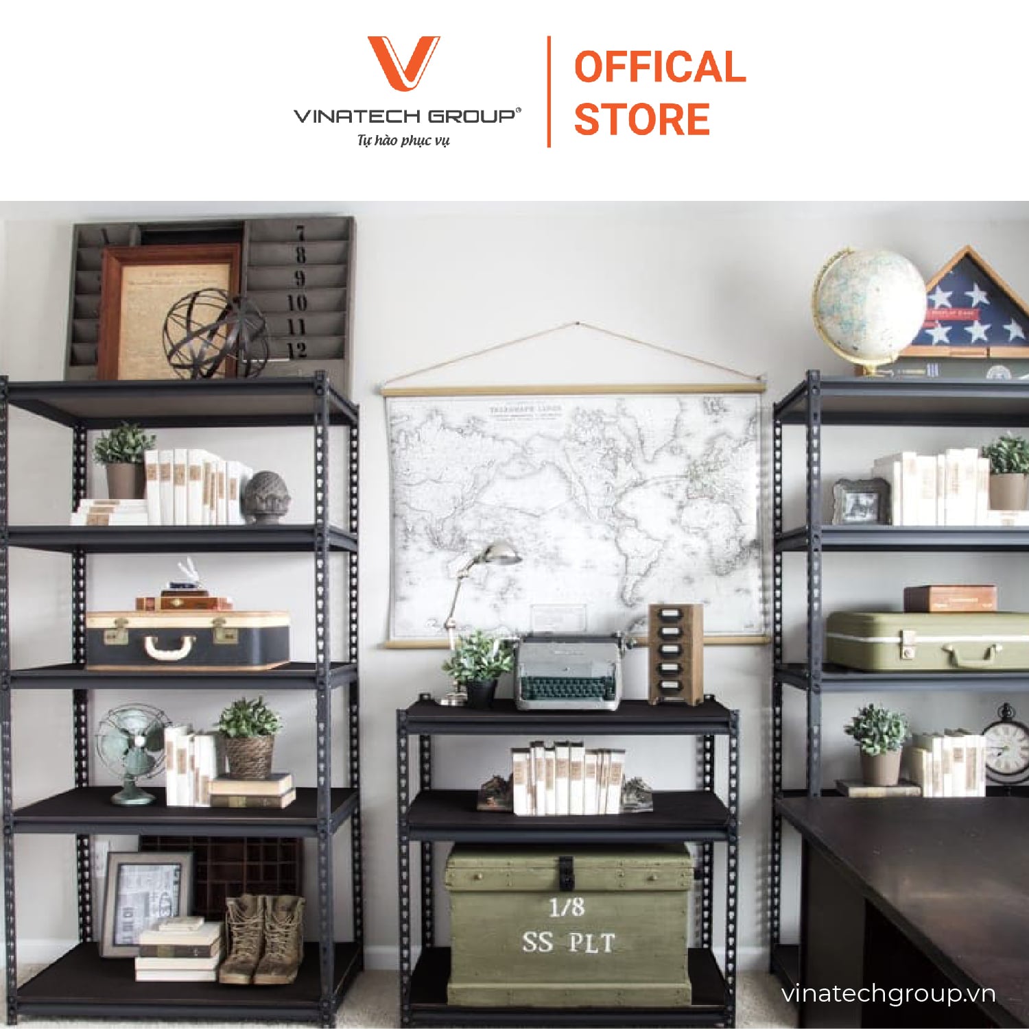 kệ sắt v
